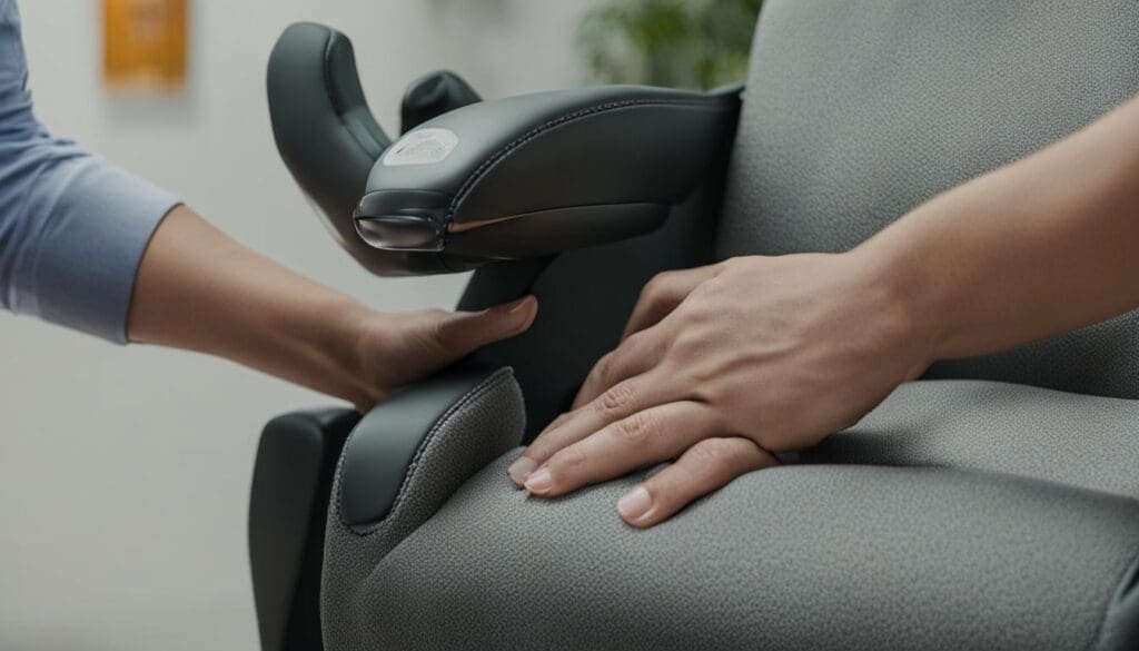 how to clean massage chair