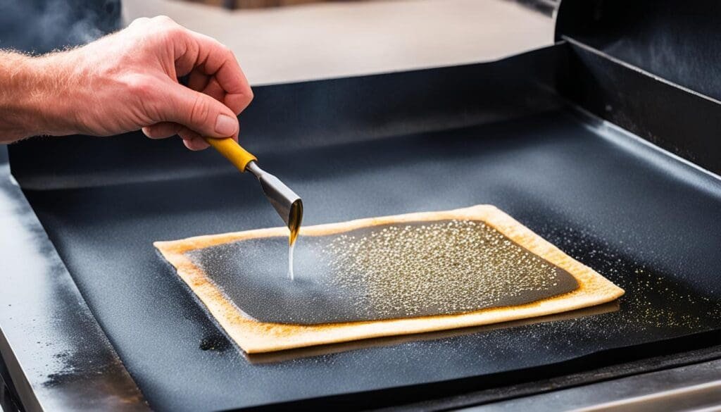 Seasoning a Blackstone Griddle