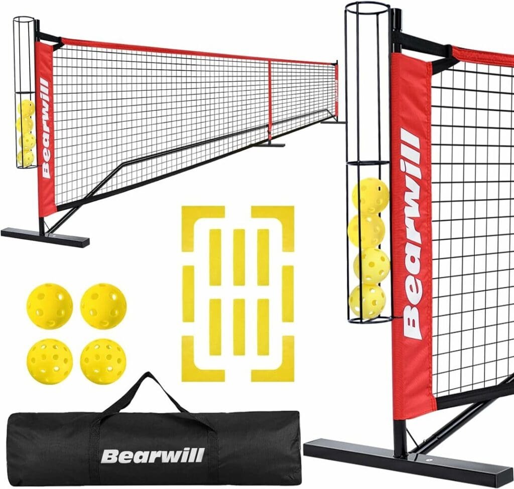 best portable pickleball net