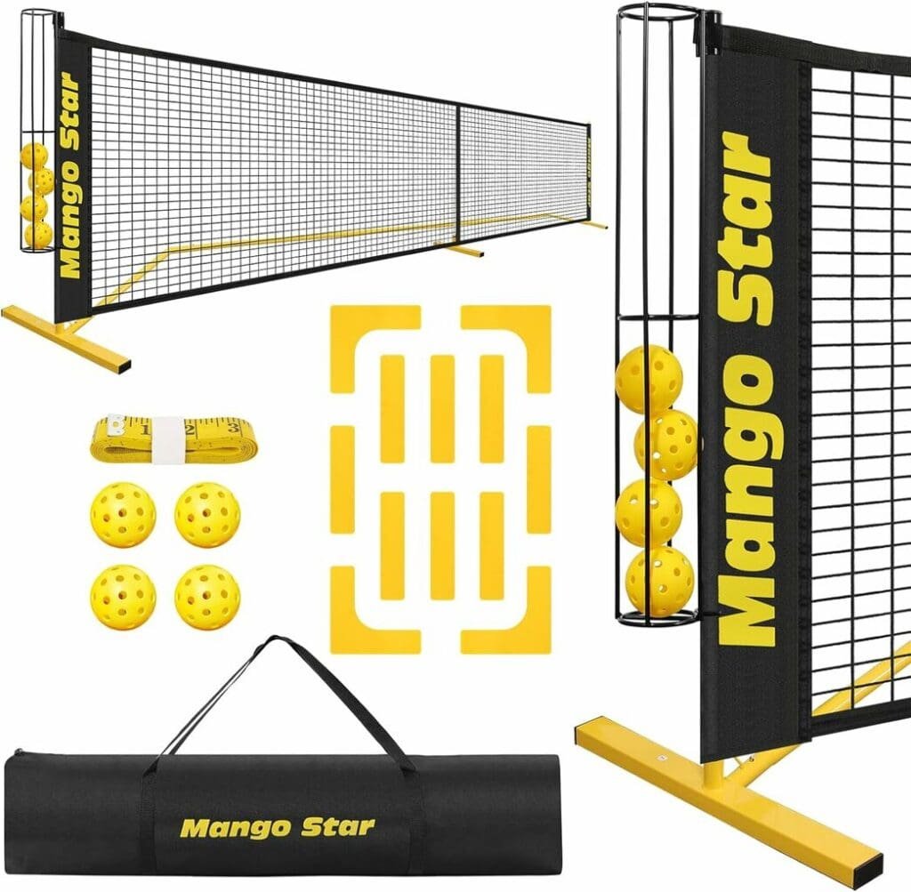 best portable pickleball net